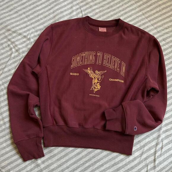 Danielle Guizio Champion Reverse Weave Crewneck Sweatshirt - Picture 3 of 7